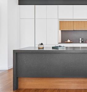 Venta Especial: Losa de Cuarzo Metropol Gris de 2cm y 3cm con Borde Pulido para Encimeras de Cocina, Venta al Por Mayor para Uso Comercial y en Construcción - Product Image 2