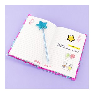GIRABRILLA Diario Secreto de Imitación de Cuero Surtido, Tamaño B6, 100 Hojas, Encuadernación Térmica - Product Image 3