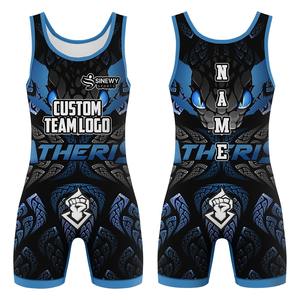 Pro Custom Women's Wrestling Singlet Stretch Spandex/Poliéster Cómodo ajuste de compresión para entrenamiento - Product Image 3