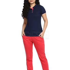 Conception la plus populaire T-shirt polo pour femmes T-shirt polo personnalisé pour femmes T-shirt polo pour femmes de la meilleure qualité - Product Image 2