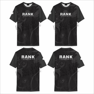 T-shirt basique pour hommes en tissu mélangé de coton doux et confortable coupe régulière haut décontracté d'été pour un usage quotidien - Product Image 5