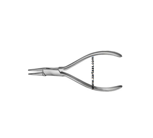 Alicates de punta plana no estériles de acero inoxidable de alta calidad con instrumentos quirúrgicos de mandíbula dentada de 140 mm - Product Image 2