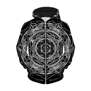 HEBOLDIMPEX Best Manufacturer Zip up Hoodies for Men <b>100</b>% <b>Polyester</b> High Quality Printed Sublimation Design for Spring - Product Image 6