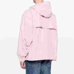 Veste coupe-vent imperméable en polyester unie pour homme, vente exceptionnelle 2026, prix bas, veste coupe-vent pour homme OEM - Product Image 3