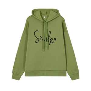 Poche avant femmes pull à capuche femme imprimé Streetwear automne - Product Image 2