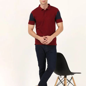 Nouveaux polos de haute qualité pour hommes avec polo de haute qualité composé de coton ou de tout tissu personnalisé dont vous avez besoin avec votre logo - Product Image 6