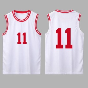 Vente en gros chaude gilets de club personnalisés tissu de maille absorbant la sueur séchage rapide short d'équipe double face costumes maillots de basket-ball - Product Image 6