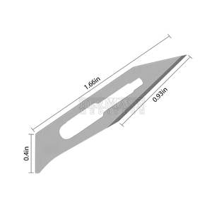 Couteau à scalpel chirurgical manuel en acier inoxydable réutilisable de haute qualité, lame tranchante, stérilisé à haute température, utilisation hospitalière - Product Image 2