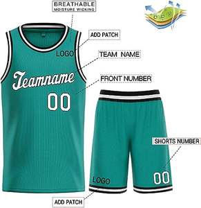 Maillots de basket-ball d'été personnalisés de haute qualité, à séchage rapide, respirants, sans manches, pour adultes, hommes, vente en gros - Product Image 3