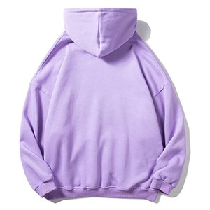 Sudaderas con capucha para hombres Sudadera grande y alta con cordón Sudadera Algodón Casual Loose Fit Sudaderas con bolsillo Negro 4XL - Product Image 4