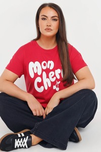 เสื้อยืดลายกราฟิกสำหรับผู้หญิงผ้าคอตตอนปรับแต่งได้ทันสมัยออกแบบได้ตามต้องการ - Product Image 2