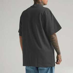 Custom Logo Heavy <b>Weight</b> T-Shirt Bulk | Streetwear <b>Blank</b> Shirts Wholesale | High Quality Apparel Supplier USA T Shirt - Product Image 3