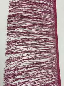 Cepillo de flecos con purpurina metálica Fabricante de flecos con borlas - Product Image 5