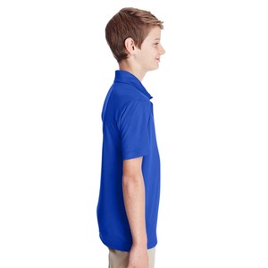 เสื้อโปโลสำหรับเล่นกอล์ฟเสื้อคอตตอนหรือโพลีเอสเตอร์ทรงแห้งสำหรับผู้ชายเสื้อปักลายกีฬาสีพื้นแบบเรียบสำหรับใส่ไปโรงเรียน - Product Image 6