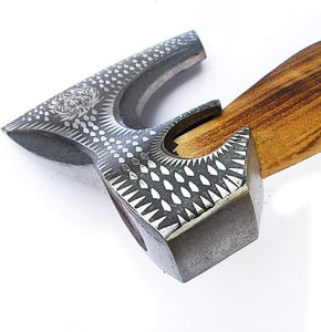 ขวานไวกิ้งพร้อมหัวเหล็กคาร์บอนสูงและด้ามจับไม้สวยงามขวานและขวานเกรดอุตสาหกรรมสำหรับงานกลางแจ้งดีไซน์ใหม่แบบ DIY - Product Image 6