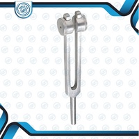 DADDY D PRO 128 Hz Diapason de qualité médicale avec poids fixes, alliage d'aluminium non magnétique réutilisable CE ISO