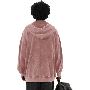 Sudadera con capucha y cremallera lista para usar, tono neutro, tacto suave, diseño que brinda soporte, peso moderado, exterior estable - Product Image 2