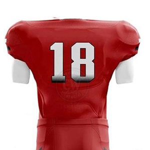 Transpirable Peso ligero Cómodo Ropa deportiva Uniforme de fútbol americano Servicio OEM Logotipo personalizado Uniformes de fútbol americano - Product Image 5