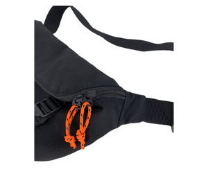 Riñonera negra de alta calidad a la moda duradera para hombre, riñonera con logotipo personalizado, venta al por mayor, hecha en Vietnam - Product Image 6