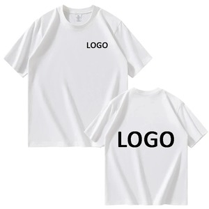 เสื้อยืดแขนสั้นสำหรับผู้ชายและผู้หญิงเสื้อยืดลำลองทรงหลวมเสื้อยืดแนวสตรีทเสื้อพิมพ์ลายได้ตามต้องการ - Product Image 4