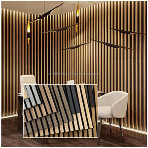 Paneles Decorativos Modernos Insonorizantes con Diseño Gráfico Ecológico de Fibra de Poliéster 100% para Uso en Oficinas - Product Image 6