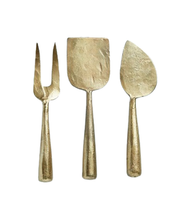 Outil à fromage en acier inoxydable, design créatif, coupe-fromage, manche en bois, artisanal, serveur à salade, épandeur de beurre - Product Image 4