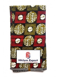 Togo estampado de cera Africana nigeriana y tela de algodón Ankara auténtica para mujeres patrones vibrantes de calidad garantizada para ocasiones - Product Image 5