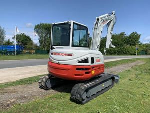 Mini-excavatrice TAKEUCHI TB260 – Vente en gros de chargeuses sur chenilles d'occasion originales Takeuchi TB225/TB260, mini-excavatrice de 3,5 tonnes à vendre - Product Image 6