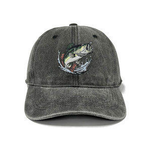Chapeau de pêche à séchage rapide, chapeau boonie anti-UV avec sangle réglable, chapeaux de pêche légers - Product Image 1