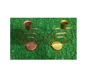 Bougeoir d'éclairage design moderne pour la décoration de la maison et du mariage Décoration de table à manger - Product Image 1