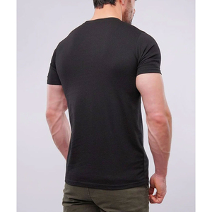 T-shirts pour hommes T-shirt d'été à manches courtes 100% coton T-Shirt homme de haute qualité Anti-rides vêtements décontractés T-shirt à col rond pour hommes - Product Image 6