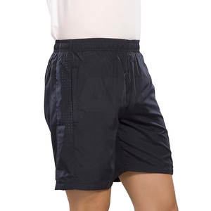 Micro pantalones cortos deportivos para hombre, 100% algodón, estilo informal con patrón sólido, secado rápido y transpirable, diseño de logotipo personalizable, precio bajo - Product Image 2