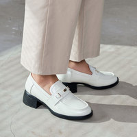 JSHOE Bella Mocassins décontractés ultra-légers pour femmes, chaussures en cuir à action essentielle pour le printemps, tendance mode