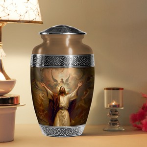 โกศบรรจุอัฐิสำหรับผู้ใหญ่ รุ่นเจนเทิลเจสส์ สไตล์ยุโรปและอเมริกา เป็นมิตรกับสิ่งแวดล้อม ดีไซน์ปรับแต่งได้ ทนทาน ความจุ 220 คิวบิกอินช์ - Product Image 4