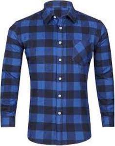 Chemise décontractée surdimensionnée en flanelle douce pour hommes, manches longues, col montant, logo brodé à carreaux, anti-rides, respirante - Product Image 4