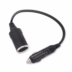Câble d'extension allume-cigare 12V/24V 18AWG/2C, adaptateur d'alimentation de voiture mâle-femelle - Product Image 1