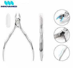 En acier inoxydable couleur argent prix compétitif nouveauté produit manucure pédicure Instruments Staleks pince à ongles à cuticules - Product Image 6