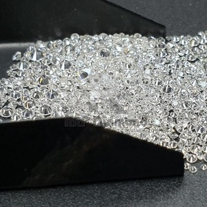 Diamantes Cuerpo a Cuerpo sueltos naturales DEF VS claridad corte brillante redondo 1,2-1,8mm diamante natural blanco certificado para joyería - Product Image 5