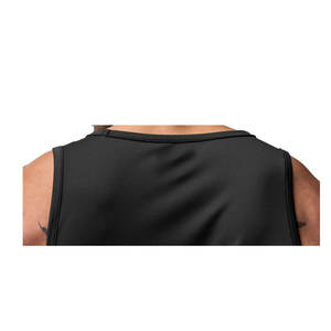 Respirant grande taille Hip Hop hommes débardeurs entraînement vêtements de sport Fitness entraînement sans manches vêtements de sport vêtements de Compression - Product Image 4