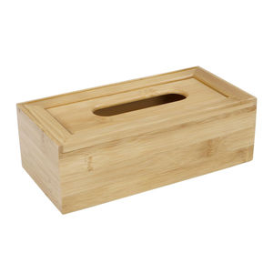 Solid Wood Rectangle <b>Tissue</b> Box Holder Eco-Friendly Modern Design Customizable Size <b>Color</b> Natural Wooden <b>Paper</b> Dispenser Hotel - Product Image 5