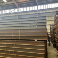 Poutre en H soudée en acier de section H, normes GB/T 11263, DIN 1025, BS 4-1, pour la construction de tours, de stades, de systèmes de montage solaire et de bâtiments.