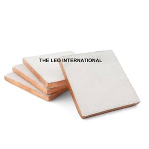 Juego de 4 Posavasos de MDF con Diseño Impreso Multicolor Azul Verde, Decoración para Hoteles y Restaurantes, Portátiles - Product Image 4