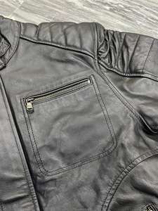 Veste en cuir de vachette de haute qualité avec logo personnalisé 2026, fabriquée par Movatextiles, pour le streetwear - Product Image 6