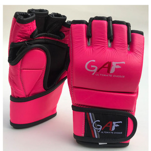 GAF 2023 Fabricant de gants personnalisés MMA en cuir de vachette pas cher avec impression personnalisée - Product Image 6