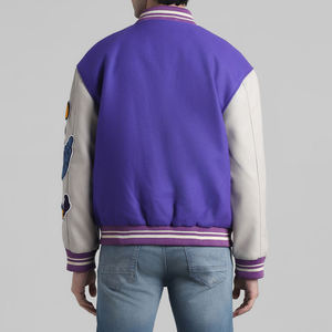 เสื้อแจ็กเก็ตผ้ากำมะหยี่สำหรับผู้ชายเสื้อแจ็กเก็ตผ้ากำมะหยี่แขนยาว - Product Image 4