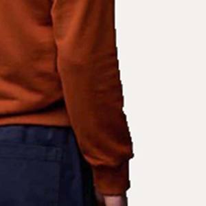 Ropa de calle 2026 nueva moda jersey de cuello redondo para hombre 100% algodón transpirable tejido de punto pesado de gran tamaño Casual Vintage - Product Image 6