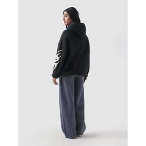 Sudadera con Capucha Estilo Urbano Otoñal, Tejido Transpirable con Detalles de Espuma - Product Image 4