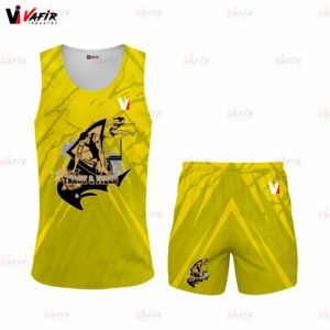 Fabricación de fábrica, cómodo uniforme de pista y campo, juegos de ropa deportiva para gimnasio para correr al aire libre, uniformes para correr personalizados - Product Image 6