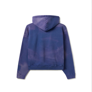 Sweat à capuche polaire d'hiver 480 GSM pour hommes confortable coupe régulière design délavé au soleil personnalisé pour impression bouffante strass délavé classique - Product Image 5