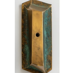 Elegante Juego de Quemadores de Incienso de Latón con Tallados Profundos, Diseñado para Recolectar la Ceniza de los Varillas de Forma Impecable, Estilo Moderno y Artístico Antiguo - Product Image 1